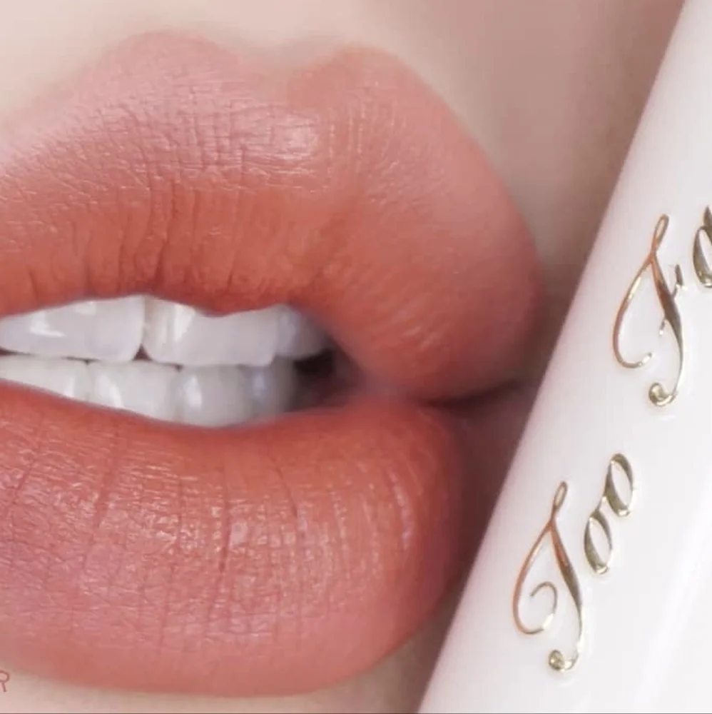 🧚‍♀️GOT PEACH Too Faced DISCONTINUED Peach Kiss Lipstick NWT
